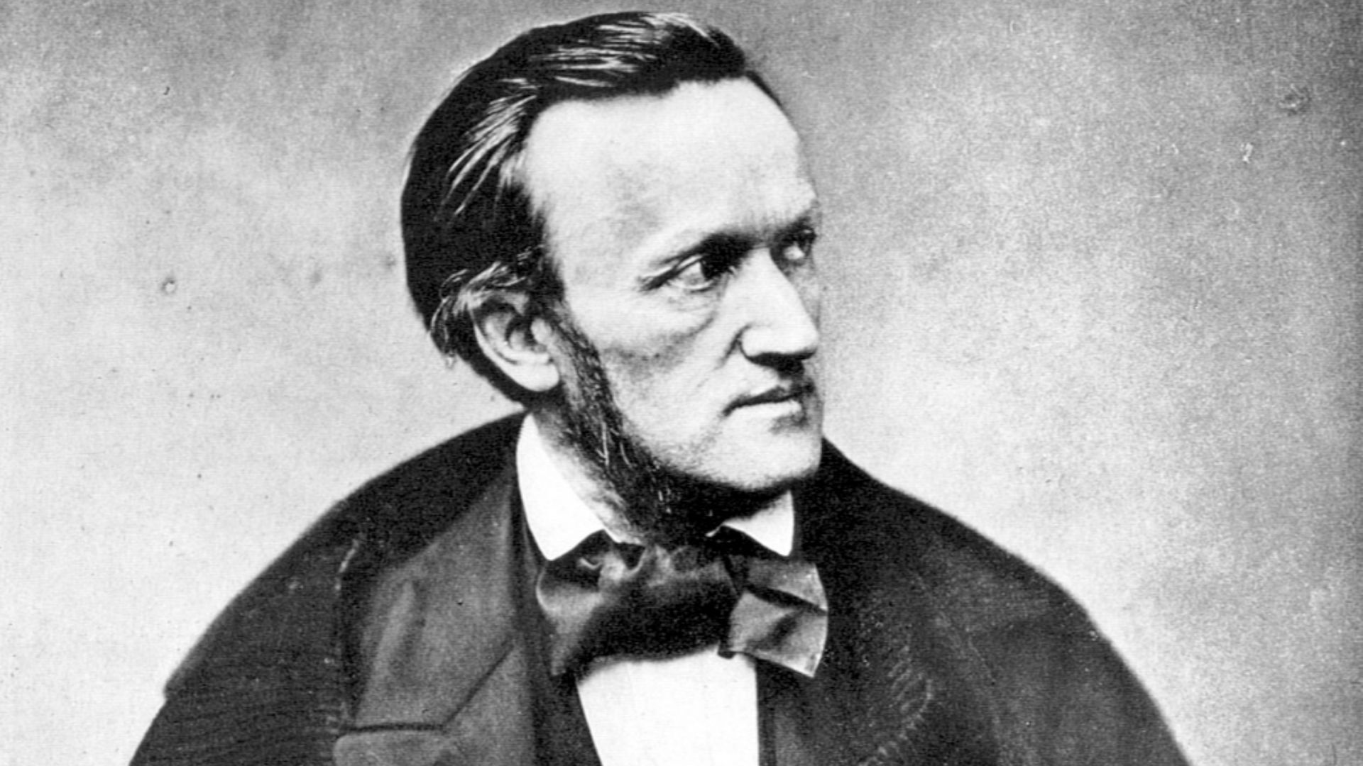 Photograph of composer Richard Wagner, Paris, 1861 (catalog number 007); this was taken when Wagner was in France for the premiere of Tannhauser.[1]  A 1901 letter from Fillon to Mrs Burrell affirms the photo as a 1861 work.[2]