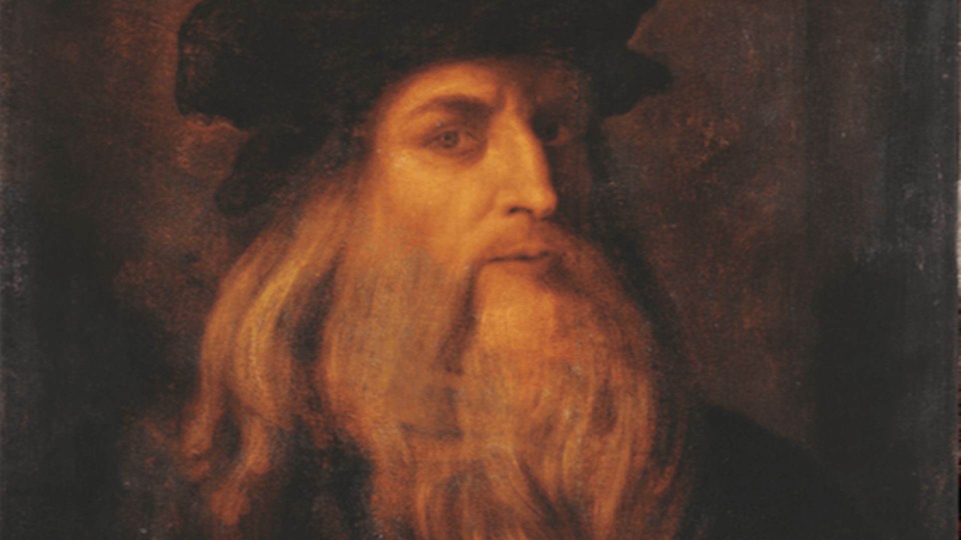 Possibile autoritratto di Leonardo da Vinci - Galleria degli Uffizi Firenze