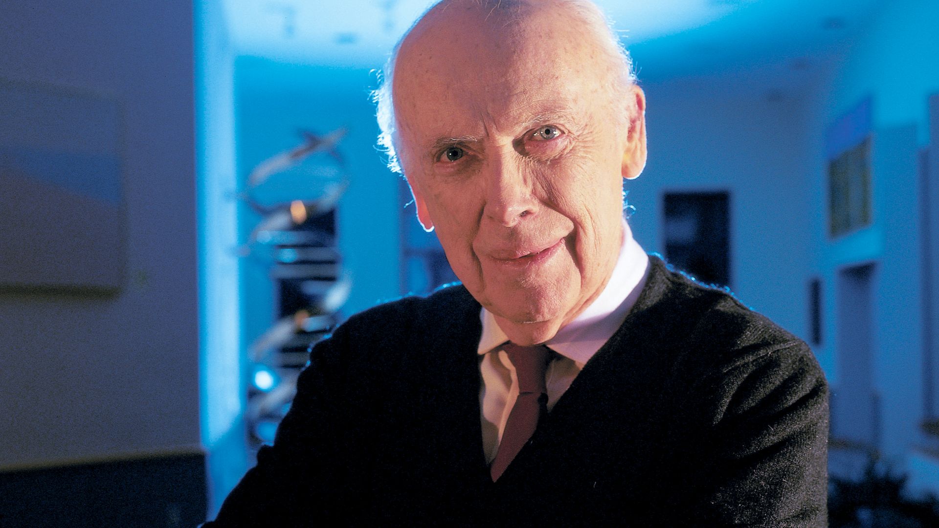 Nobel laureate Dr. James D. Watson, Chancellor, Cold Spring Harbor Laboratory. These images are freely available and may be used without special permission.