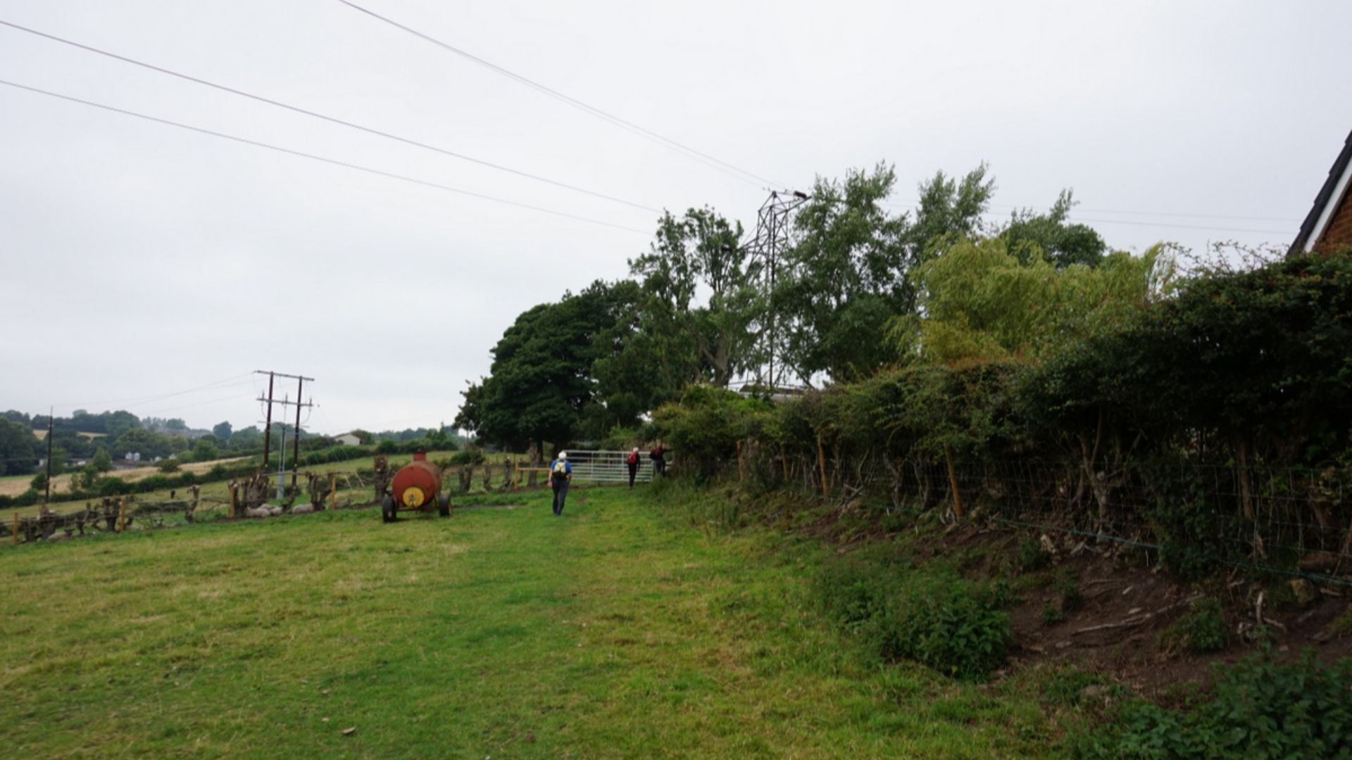 The Luddite Trail towards Clough Lane