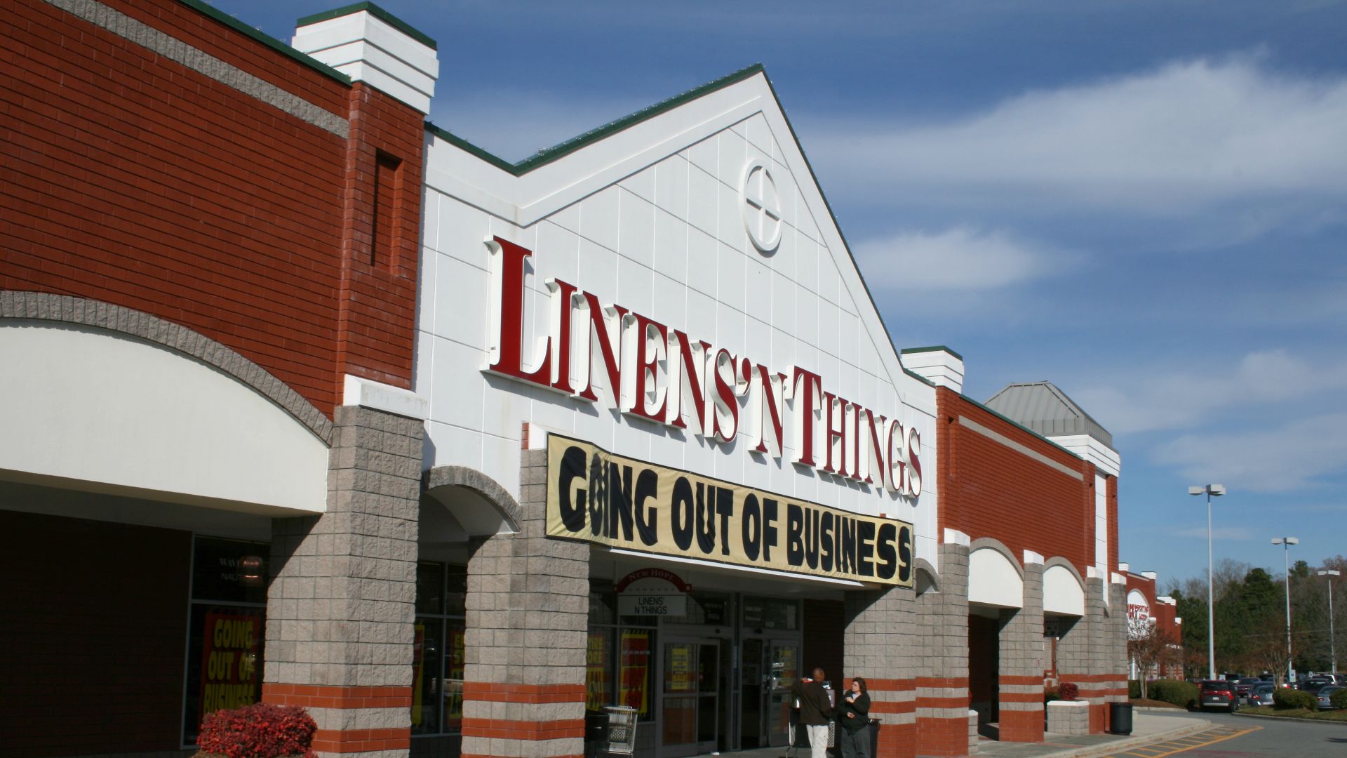 Linens 'n Things going out of business at New Hope Commons in Durham, North Carolina.