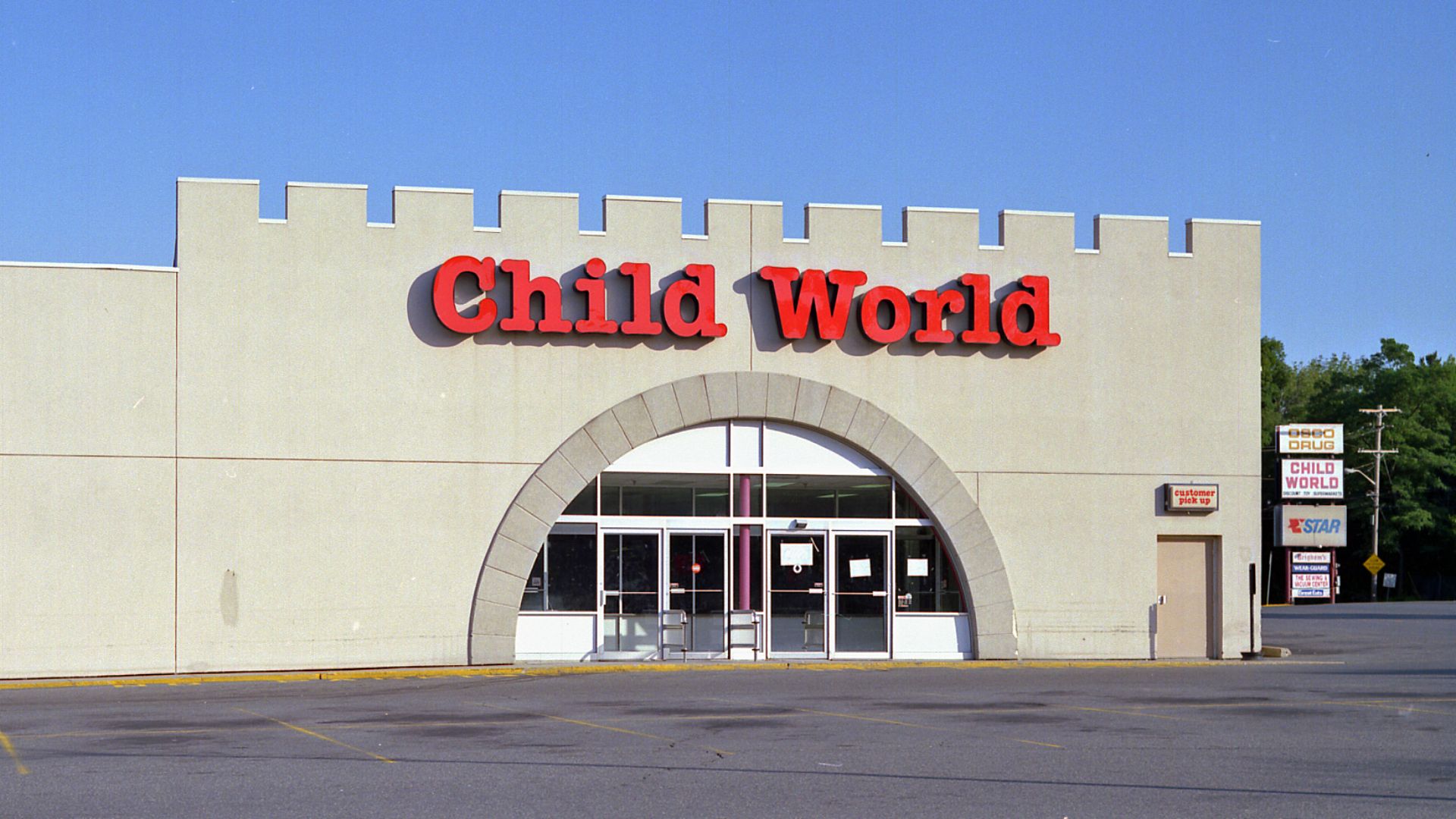 Child World, Saugus, Massachusetts USA. From 1993.