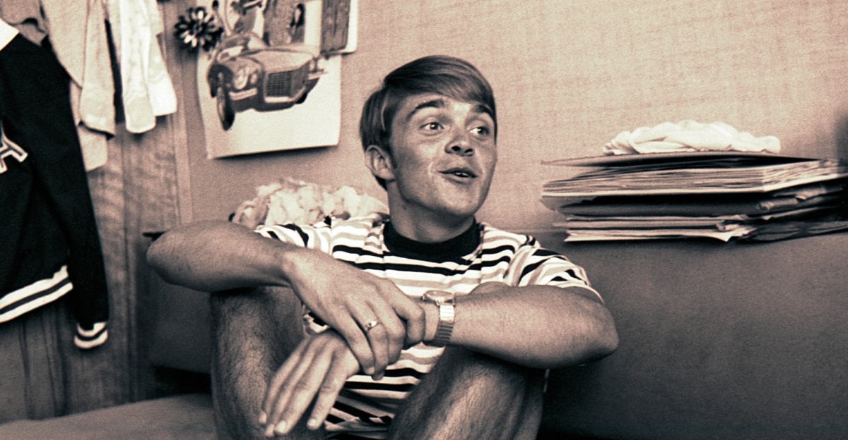 University of Oregon distance runner Steve Prefontaine