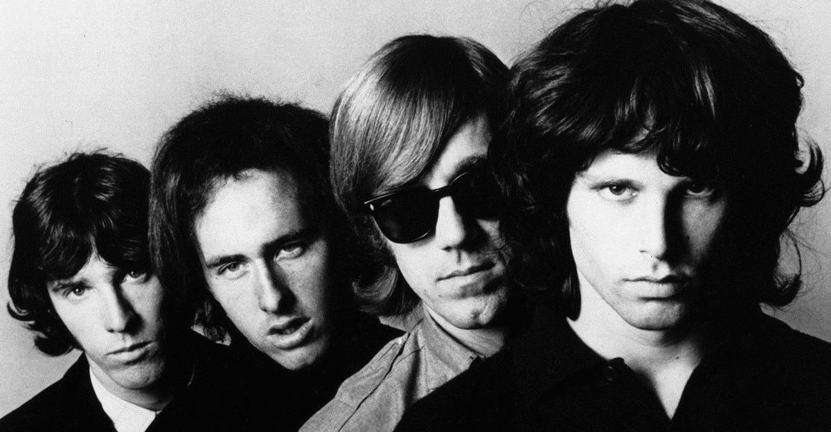 Promotional photo of The Doors.