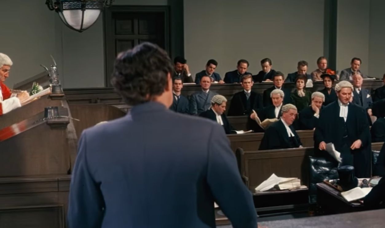 Screenshot from The Trials of Oscar Wilde (1960) 