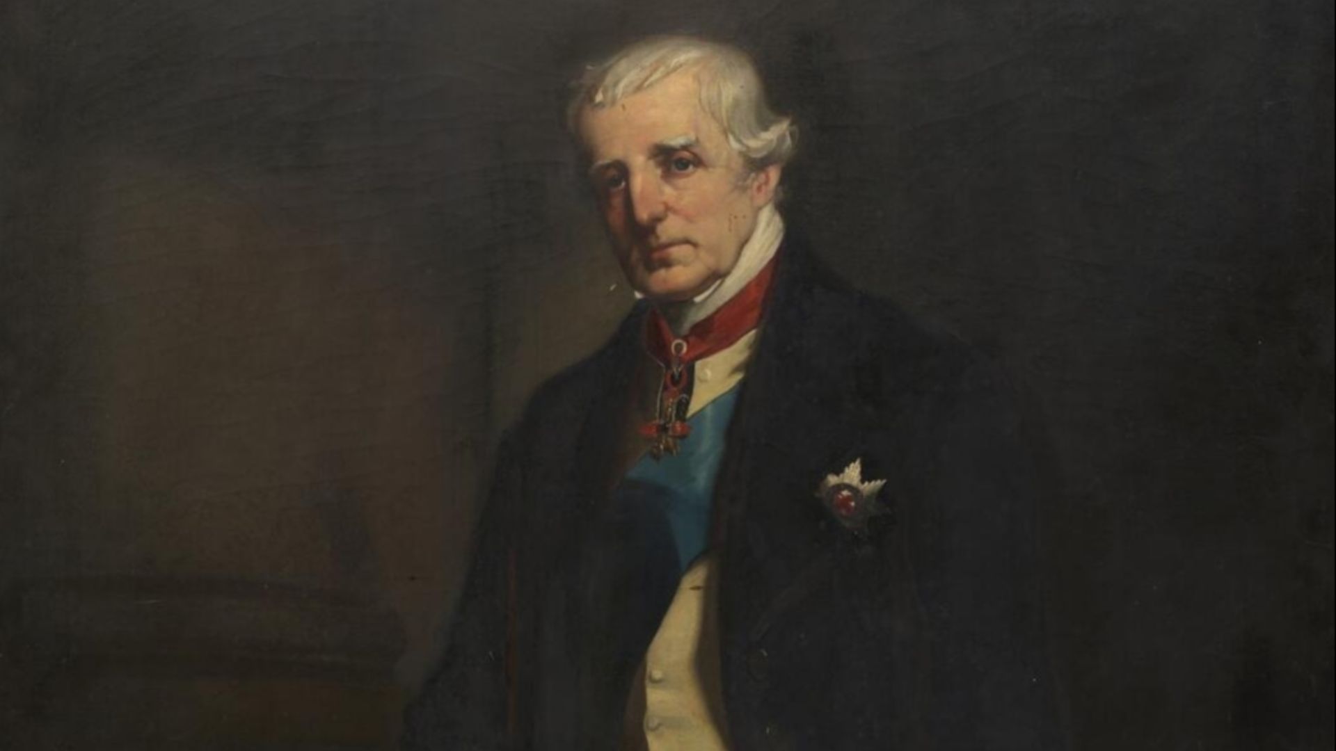 A painting from the Framed Works of Art collection at the National Library of wales.