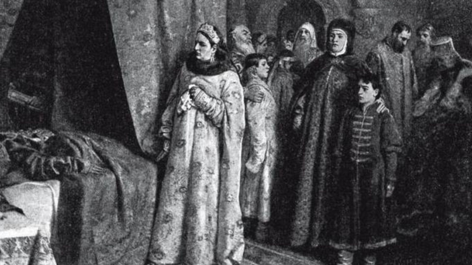 Кончина царя Федора Алексеевича.