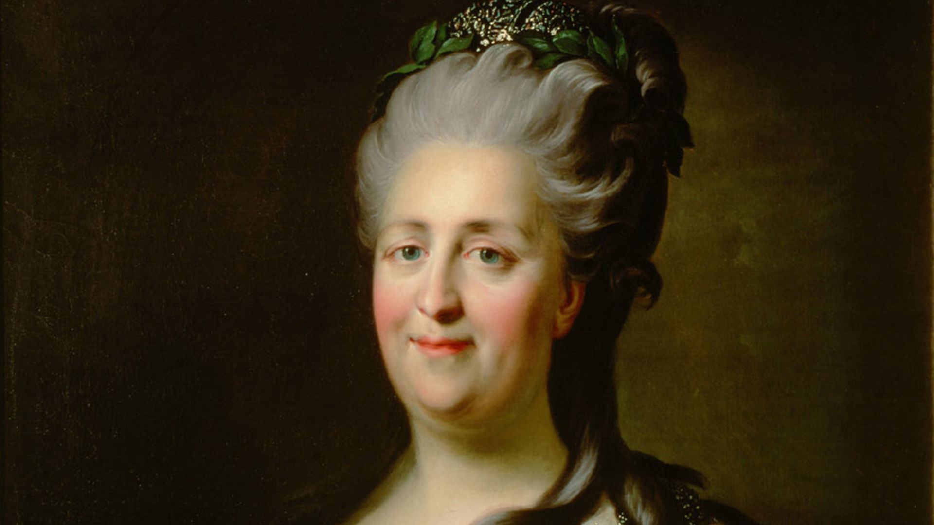 Person depicted: Empress Catherine II of Russia, daughter of C.A. Anhalt-Zerb.