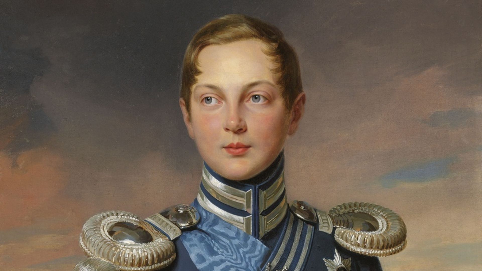 Grand prince Alexander Nikolaevich (F. Krüger, 1830)