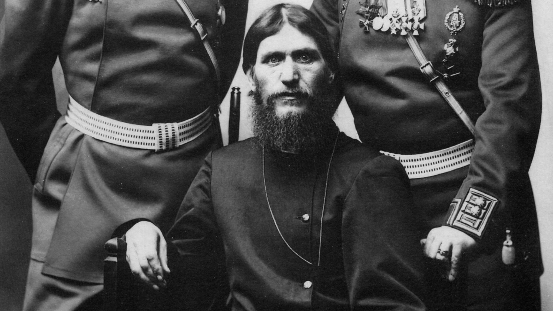 Grigory Rasputin, Major General Putyatin and Colonel Loman
