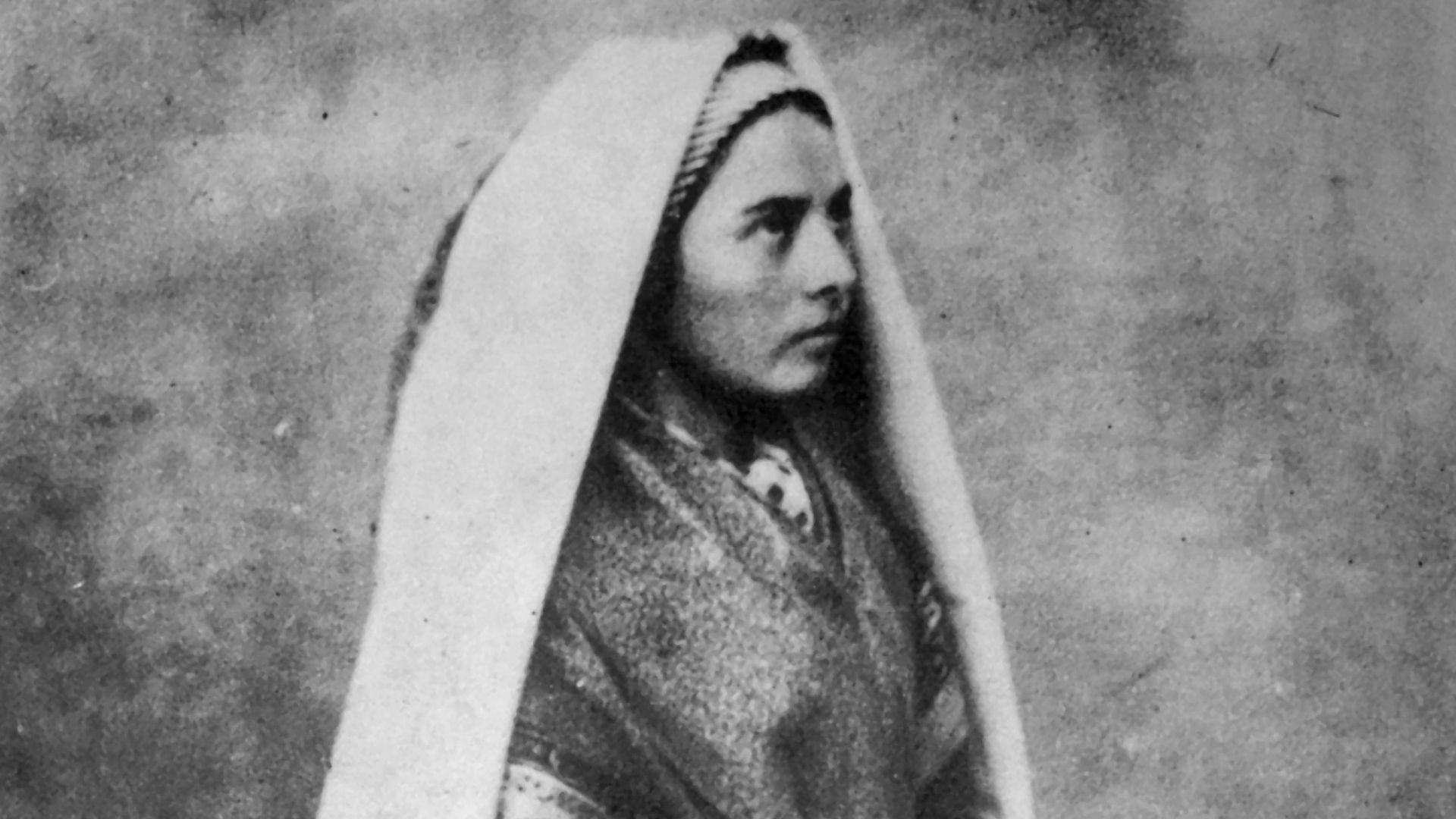 Bernadette Soubirous en 1861 ou 1862