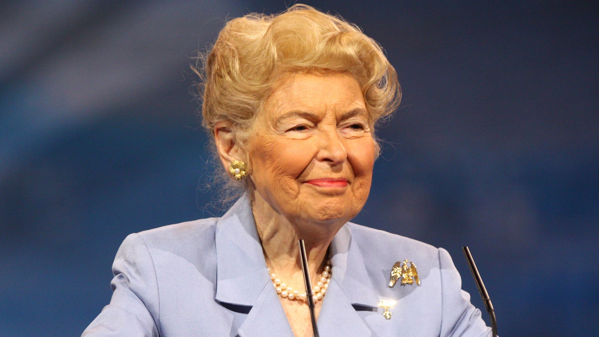 Phyllis Schlafly speaking at CPAC 2013 in Washington, D.C.