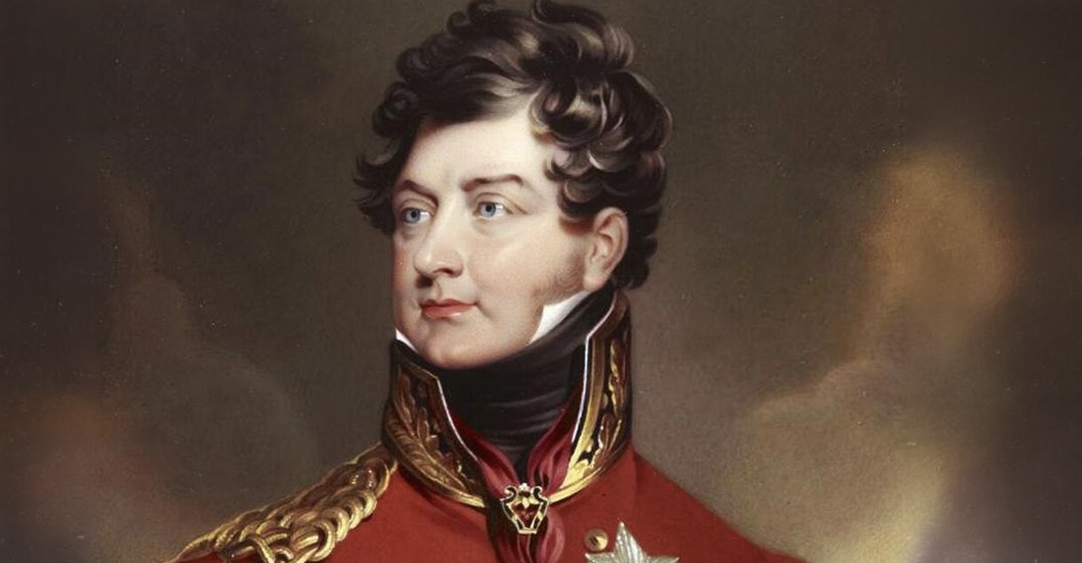 King George IV when Prince Regent (1762-1830), facing left