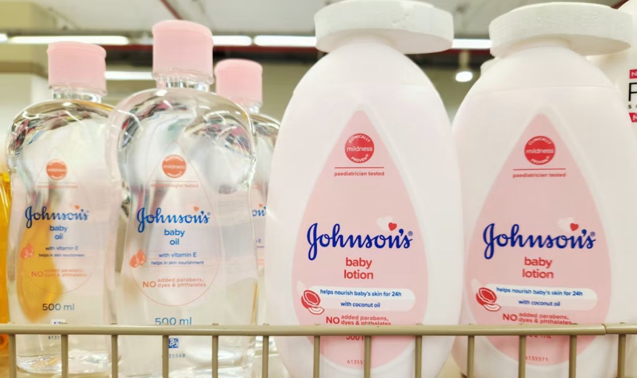 Baby Oil and Baby Lotion