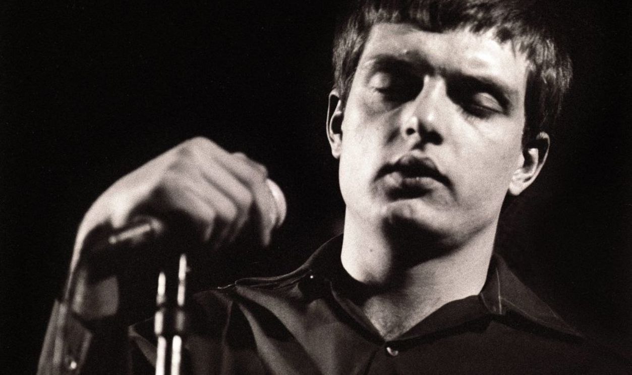 NETHERLANDS - JANUARY 16: ROTTERDAM Photo of Joy Division, Ian Curtis performing live onstage at the Lantaren