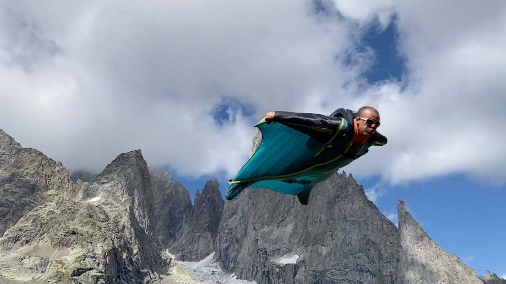 Wingsuit Flyer Marc Brunet