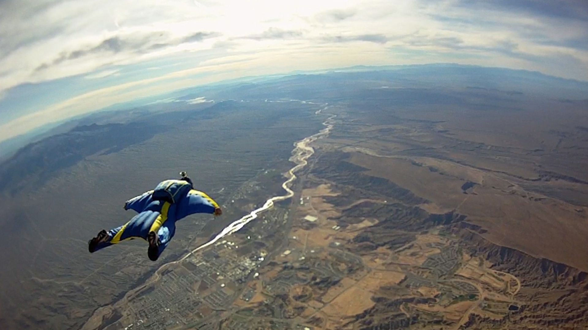 Following the River from the Sky