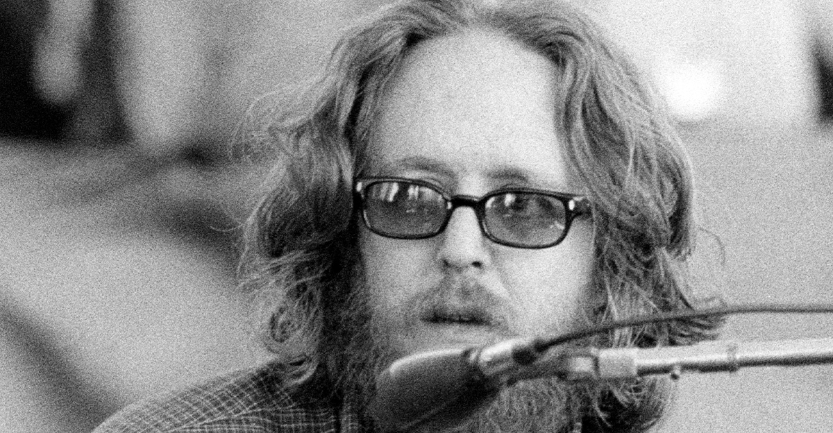 Keith Godchaux performs with The Grateful Dead at Santa Barbara Stadium on June 4, 1978 at U.C Santa Barbara.
