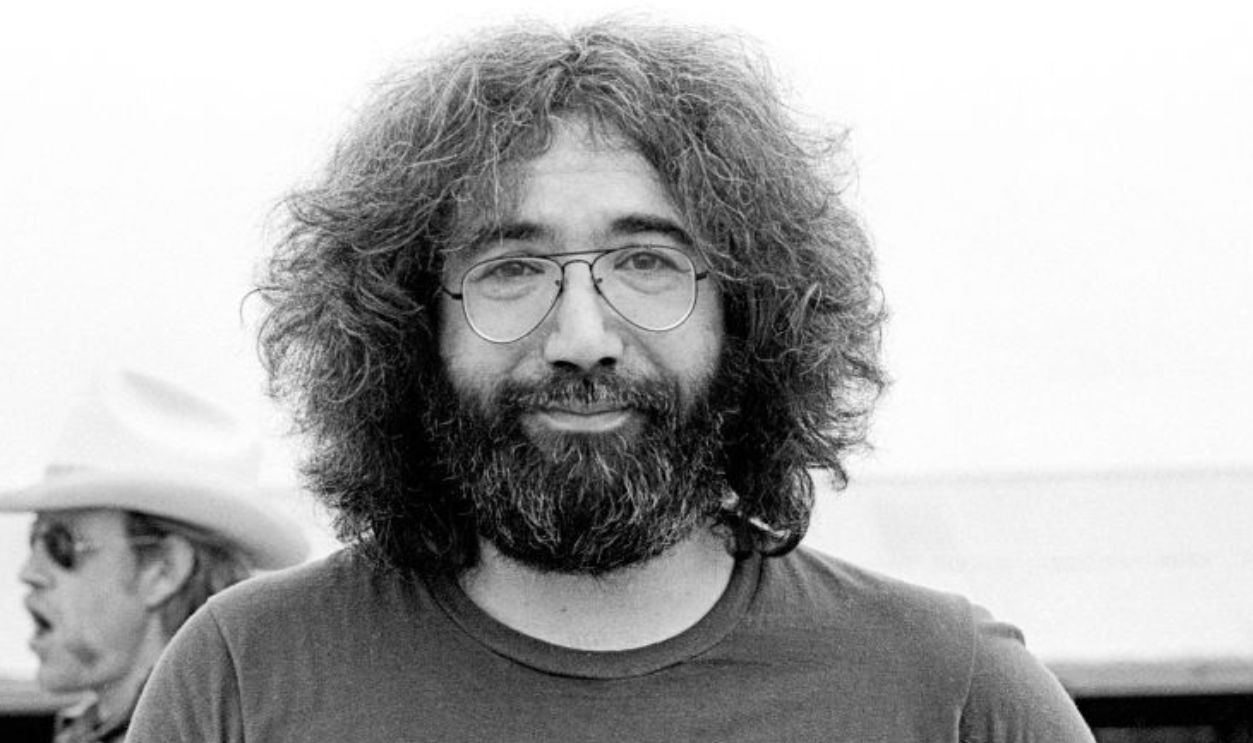 American guitarist and singer Jerry Garcia in 1976 in Austin Texas.