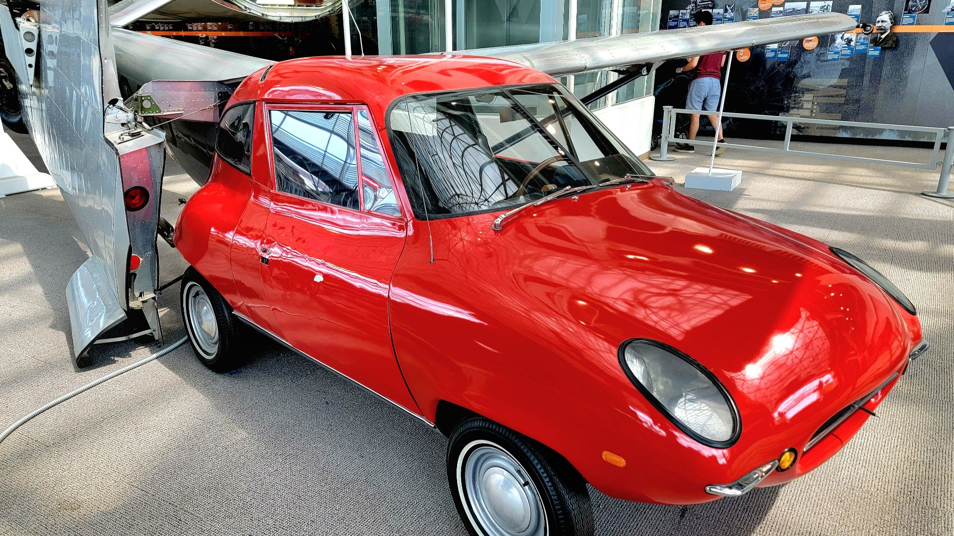An Aerocar on display at the Museum of Flight in Seattle, Washington. Photo by Jim Heaphy.