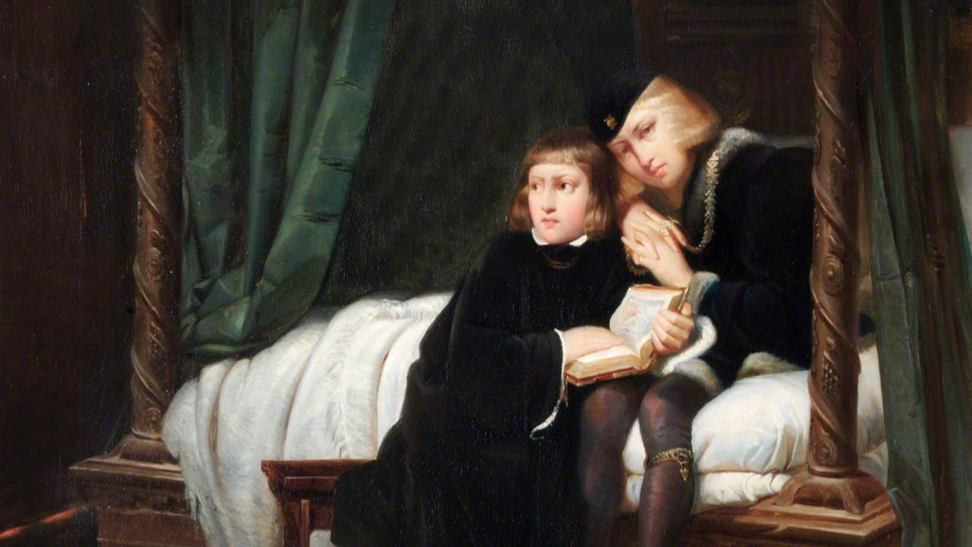 File:Paul Delaroche (1797-1856) - The Princes in the Tower (Edward V and the Duke of York) - 3003004 - Tower of London.jpg