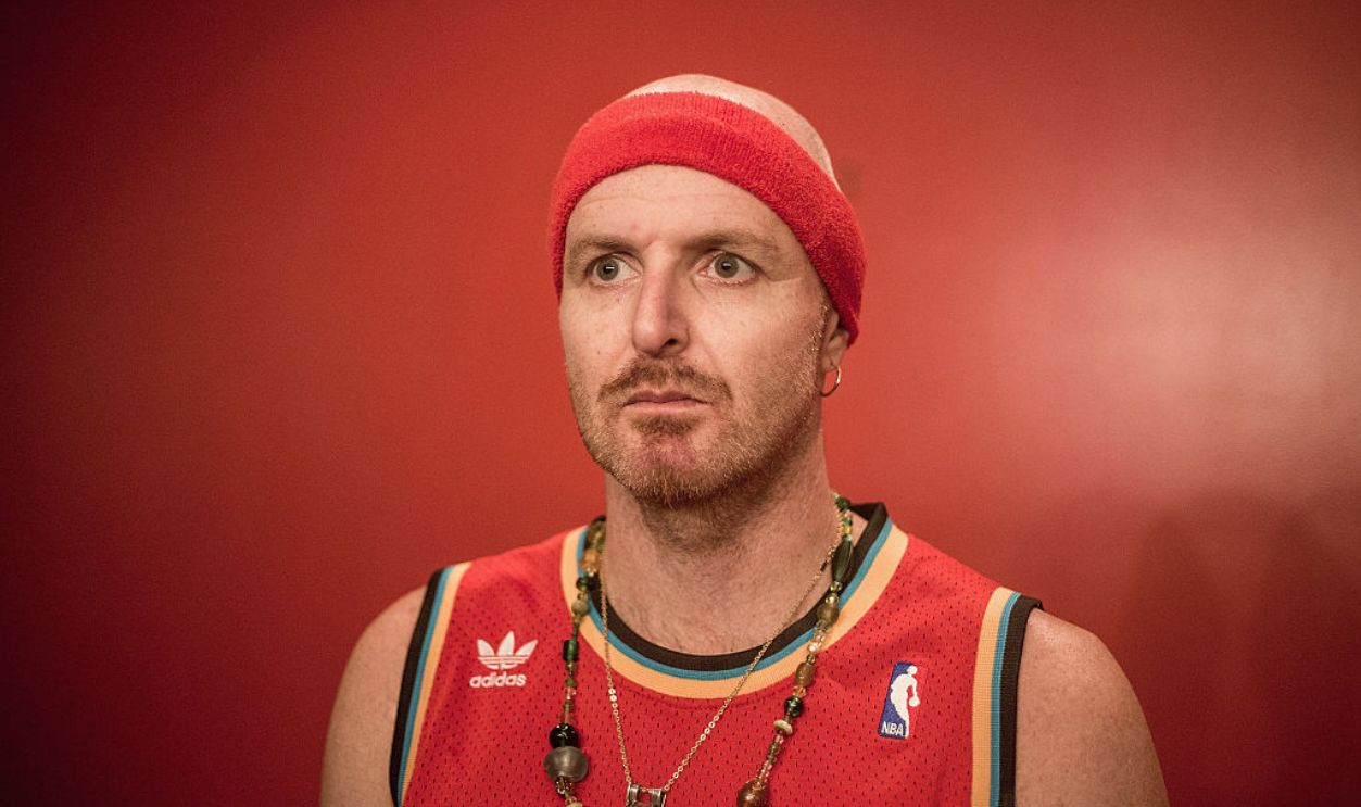 BIRMINGHAM, AL - JULY 30: Zion Godchaux of BoomBox poses backstage before his performance at Iron City on July 30, 2016 in Birmingham, Alabama. 