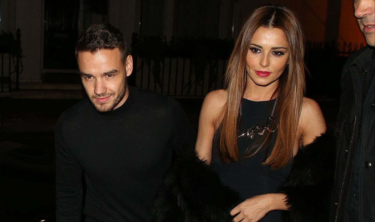 LONDON, ENGLAND - MARCH 09: Cheryl Fernandez-Versini and Liam Payne at Salmontini restarant on March 9, 2016 in London, England.