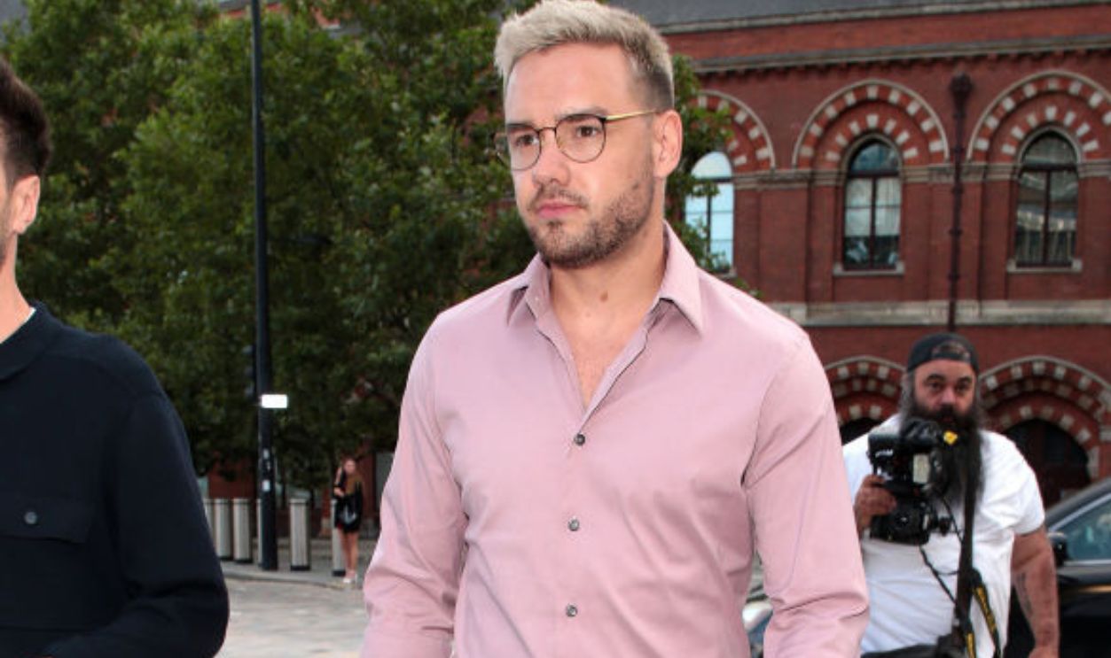 LONDON, ENGLAND - JULY 27: Liam Payne seen attending DAZN x Matchroom - launch party at German Gymnasium on July 27, 2021 in London, England. 