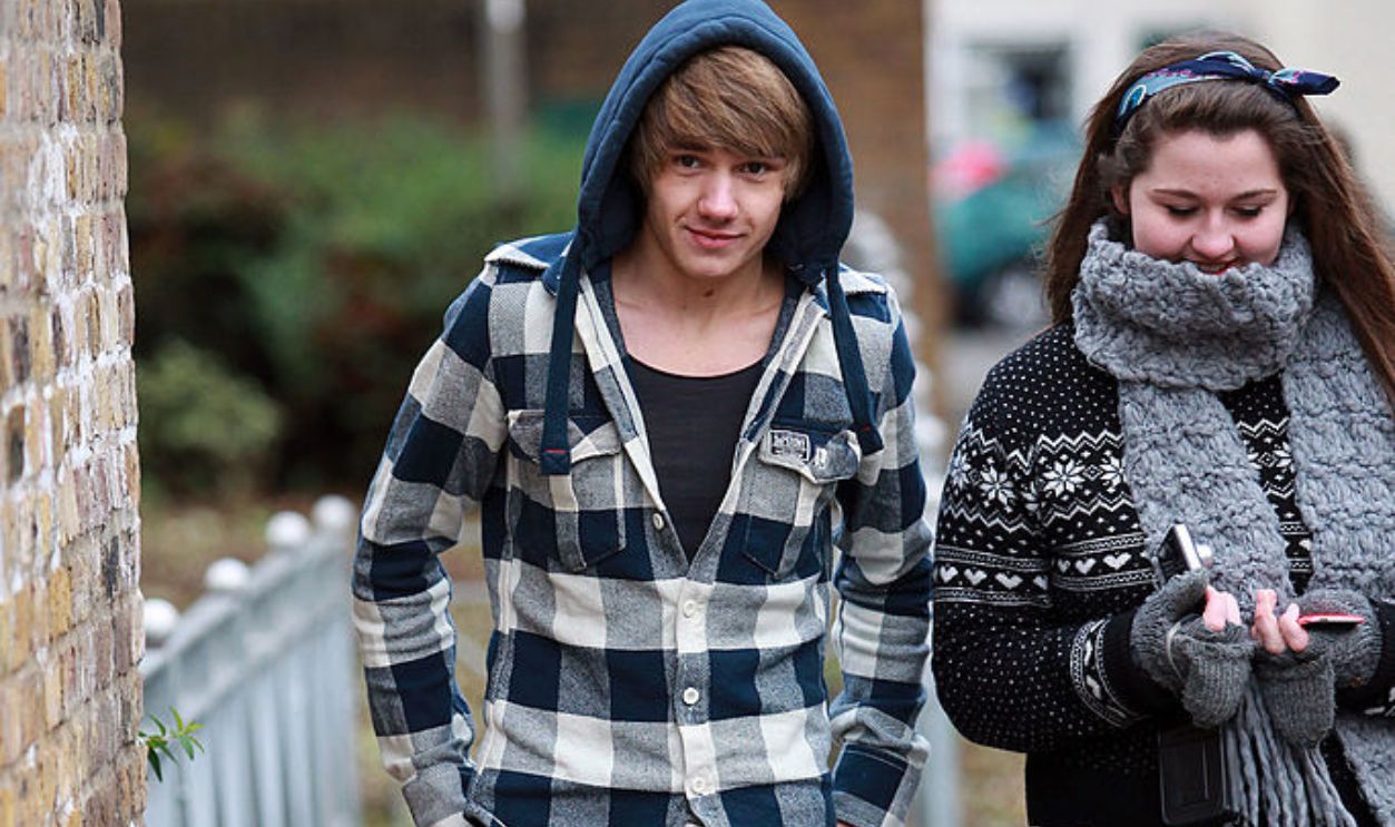 LONDON, UNITED KINGDOM - NOVEMBER 29: Liam Payne from X-Factor group '1Direction', sighted at recording studio in Battersea on November 29, 2010 in London, England.