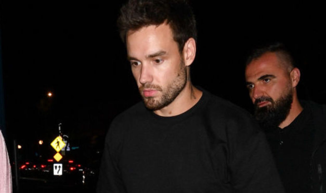 LOS ANGELES, CA - JUNE 28: Liam Payne and Kate Cassidy are seen at Delilah on June 28, 2024 in Los Angeles, California. 