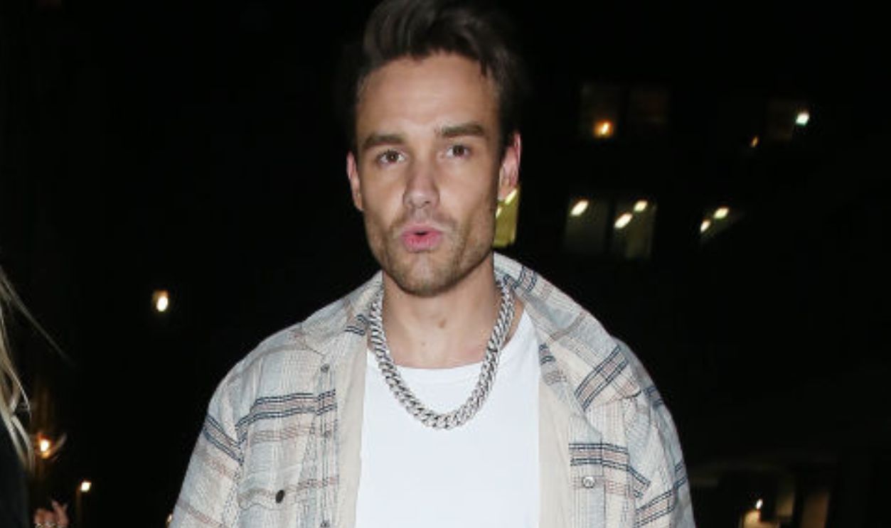 LONDON, UNITED KINGDOM - FEBRUARY 24: Liam Payne and Kate Cassidy are seen leaving The Chiltern Firehouse on February 24, 2023 in London, United Kingdom.