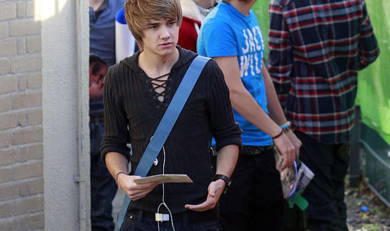 Liam Payne sighted arriving at Fountain Studios on November 19, 2010 in London, England.