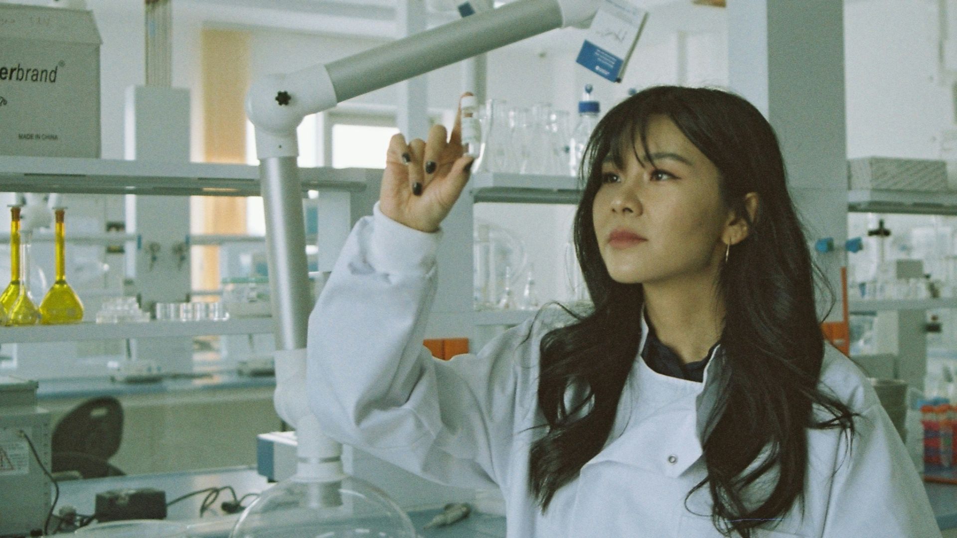 woman in white medical scrub