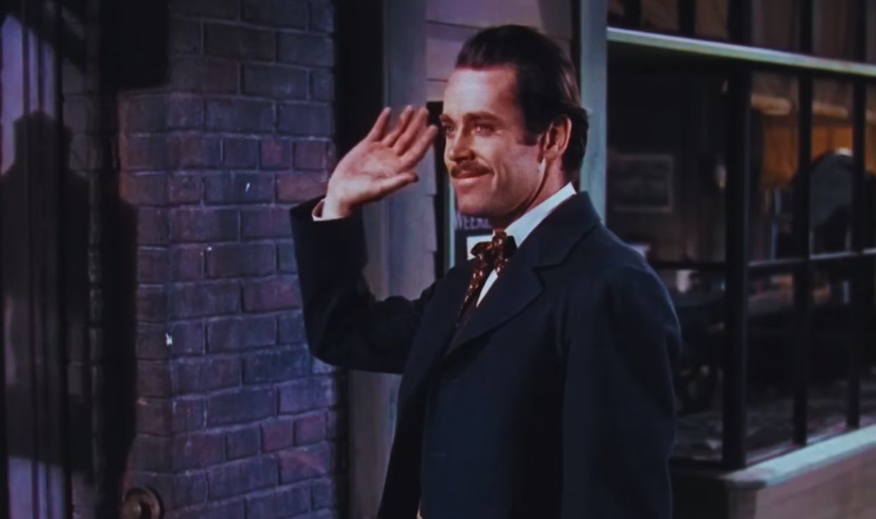 Screenshot from The Return of Frank James (1940) 