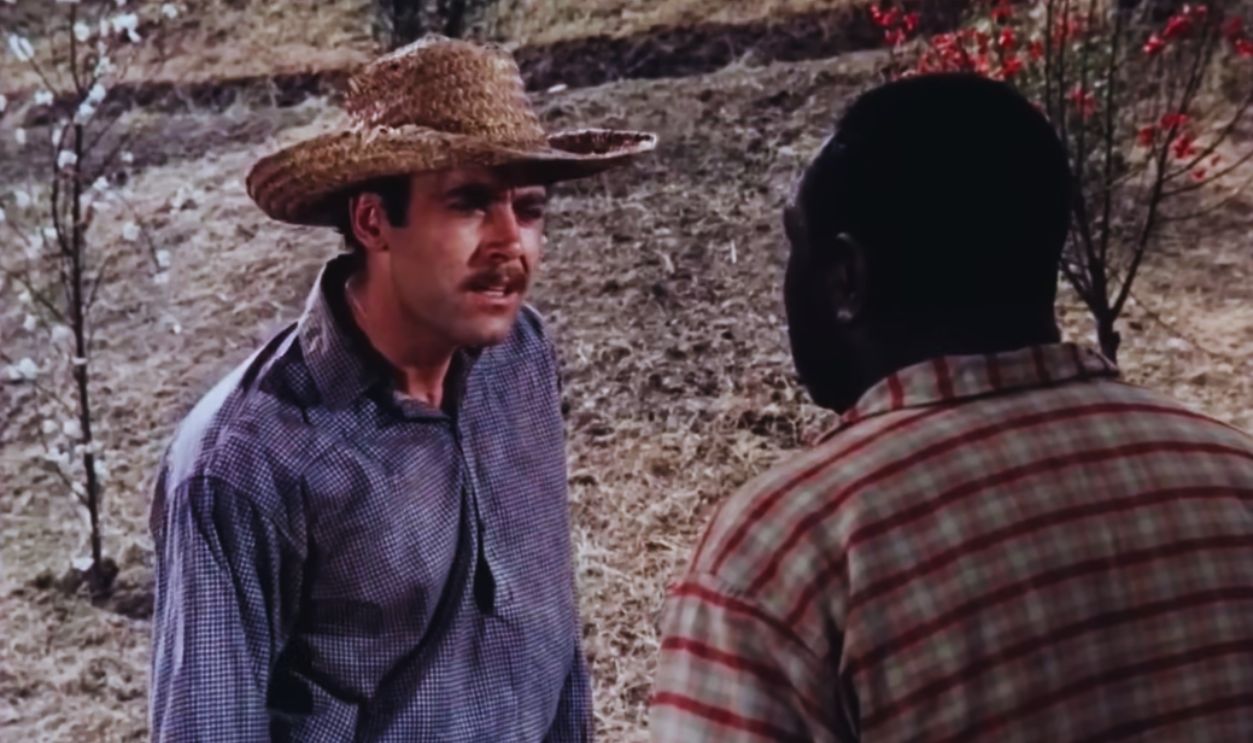 Screenshot from The Return of Frank James (1940) 