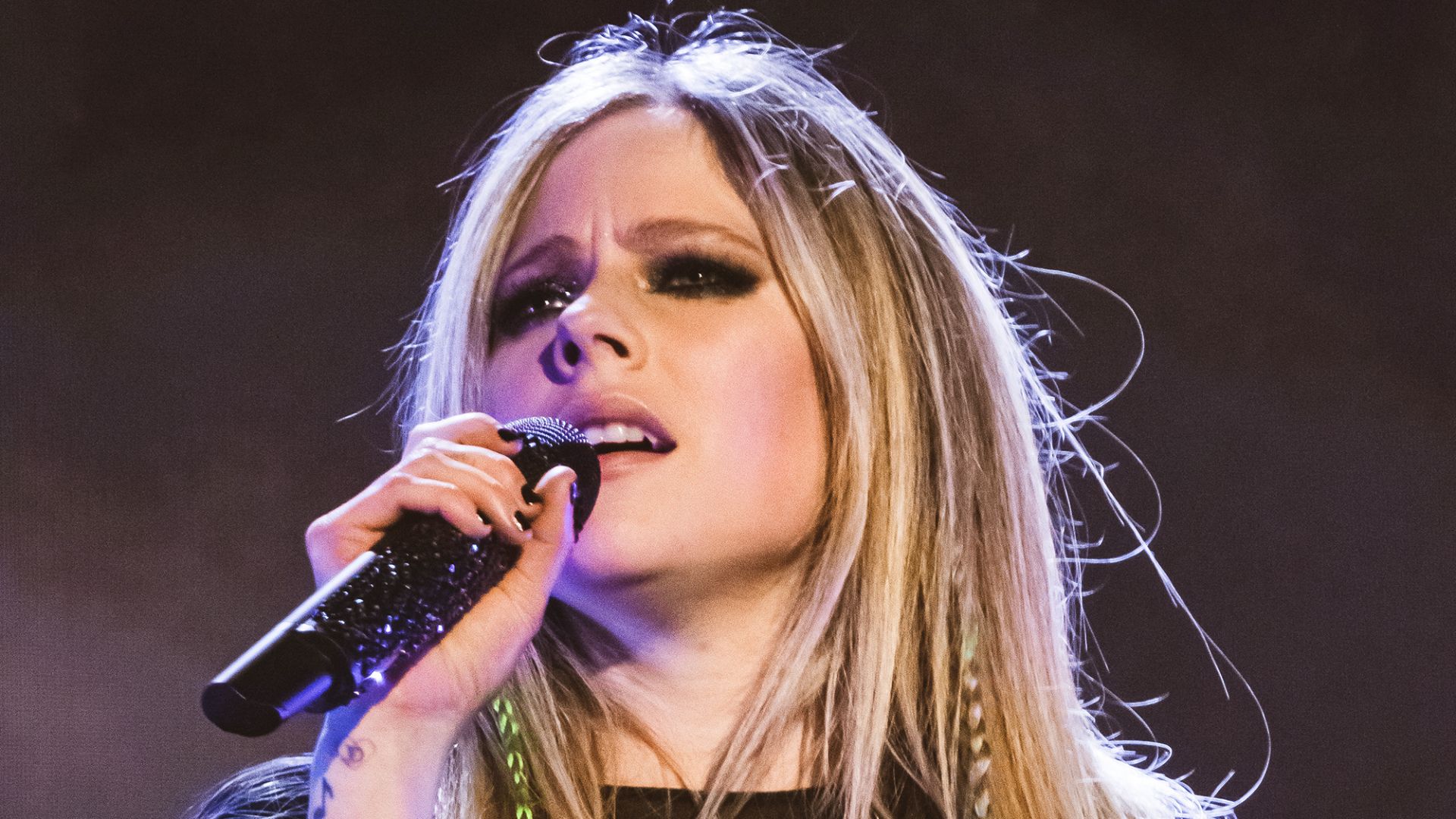 Avril Lavigne performing live at The Greek Theatre in Los Angeles on 09/18/2019.