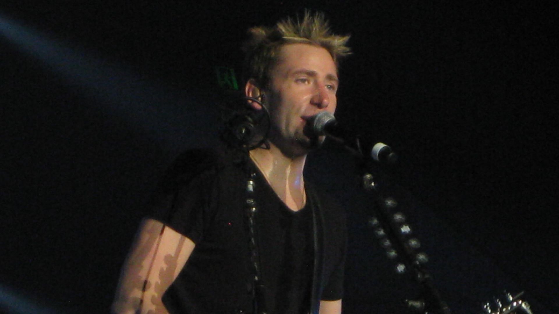 Chad Kroeger in Brisbane, November 2012 - Here And Now Tour