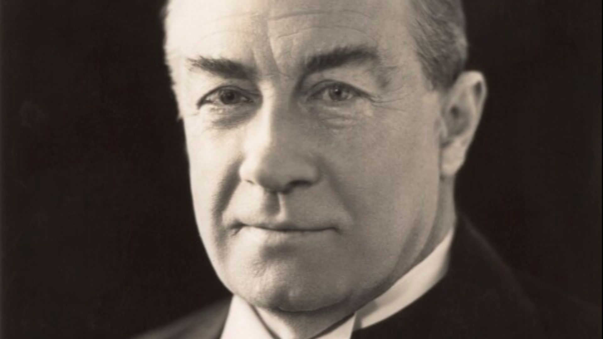 Portrait of Stanley Baldwin in 1932 provided by Bassano Ltd