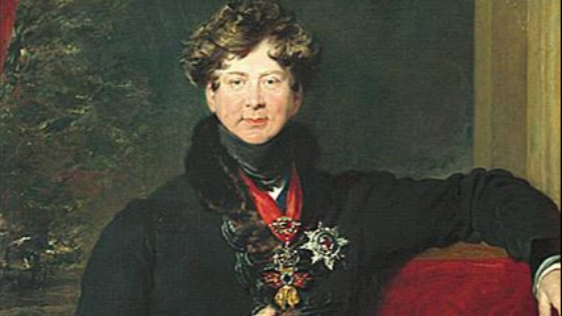 Portrait of George IV. of the United Kingdom