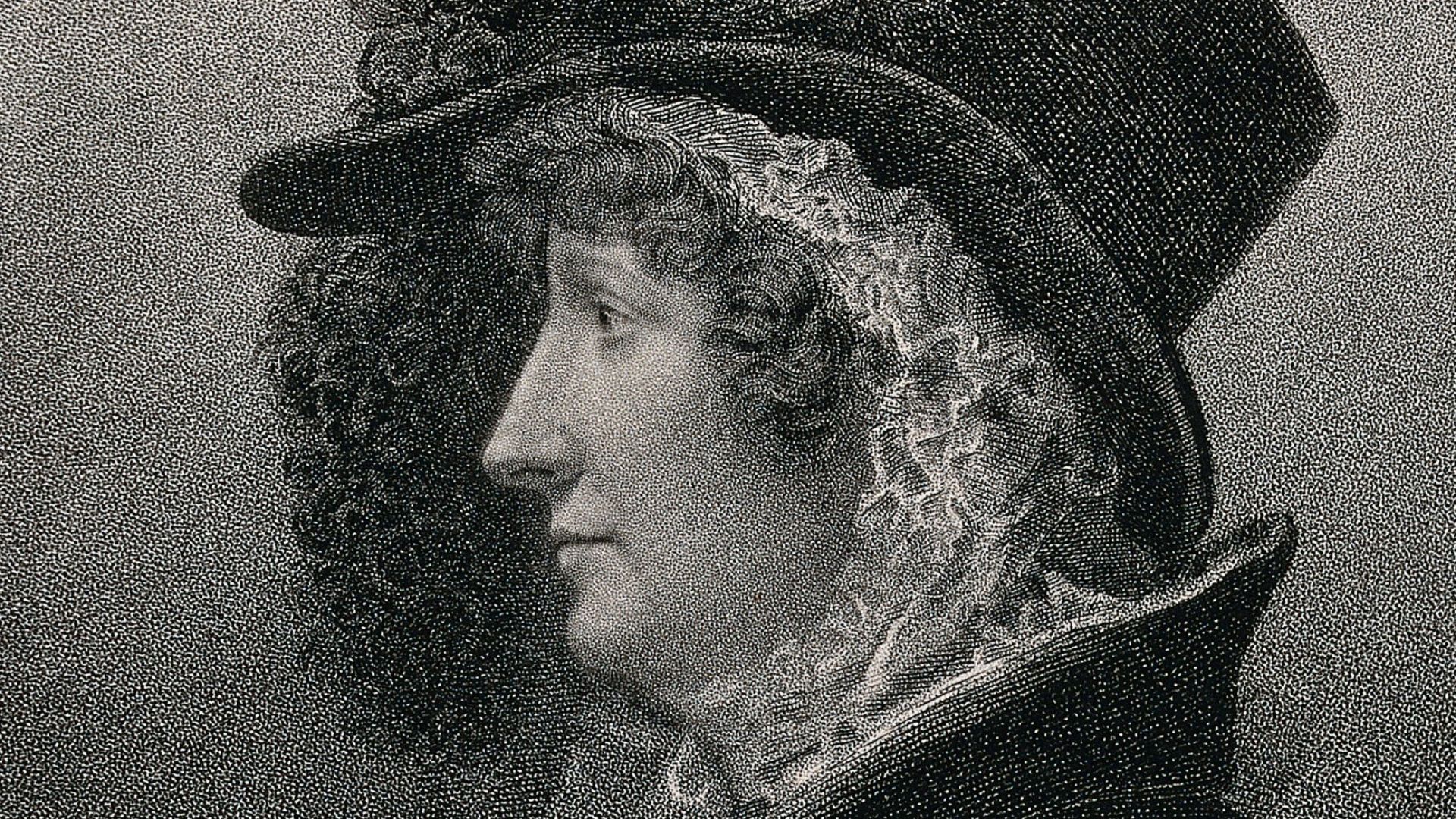 Portrait of Queen Caroline, wife of King George IV