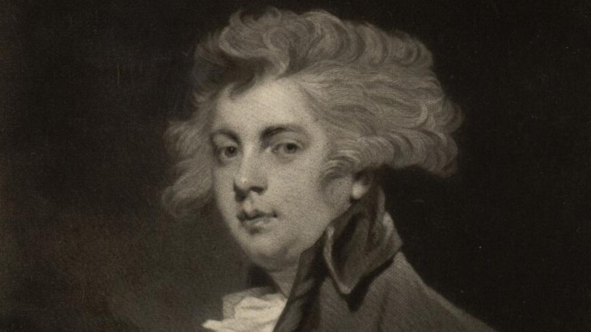 A portrait from the Welsh Portrait Collection at the National Library of Wales. Depicted person:  George IV of the United Kingdom – King of the United Kingdom and Hanover from 1820 to 1830