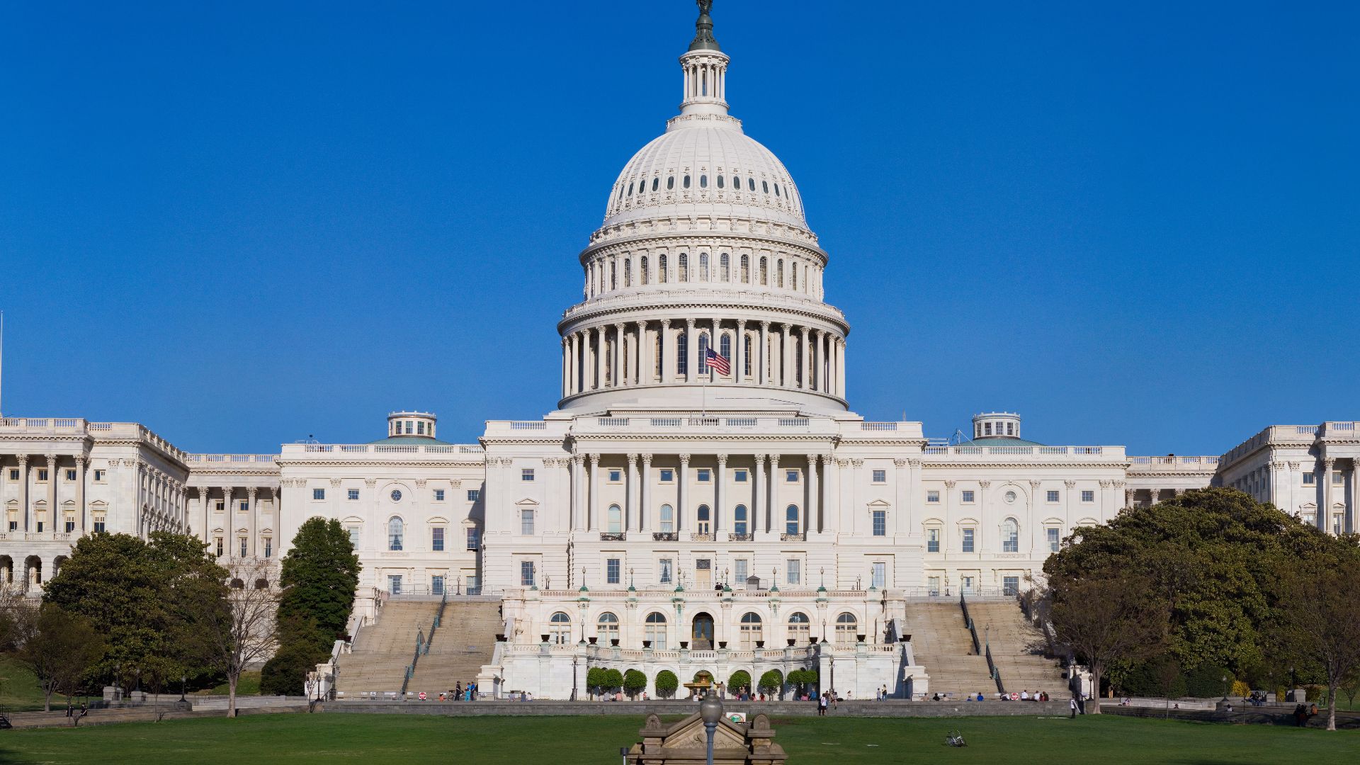 The western front of the United States Capitol. The Capitol serves as the seat of government for the United States Congress, the legislative branch of the U.S. federal government. It is located in Washington, D.C., on top of Capitol Hill at the east end o