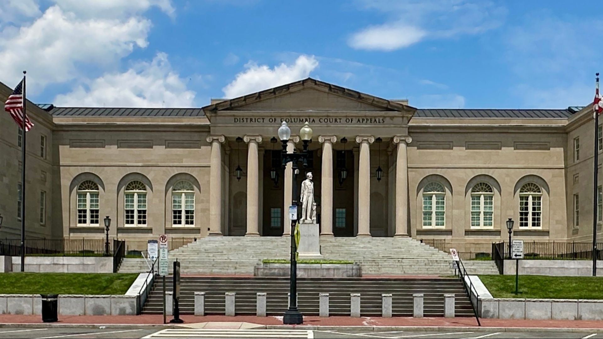 District of Columbia Court of Appeals is housed in the former District of Columbia City Hall.
