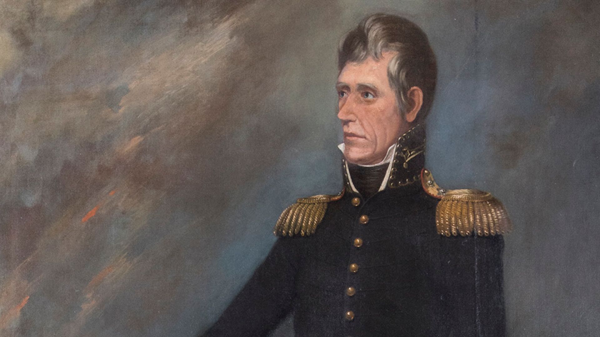 Portrait of President Andrew Jackson at the Tennessee State Museum, Nashville