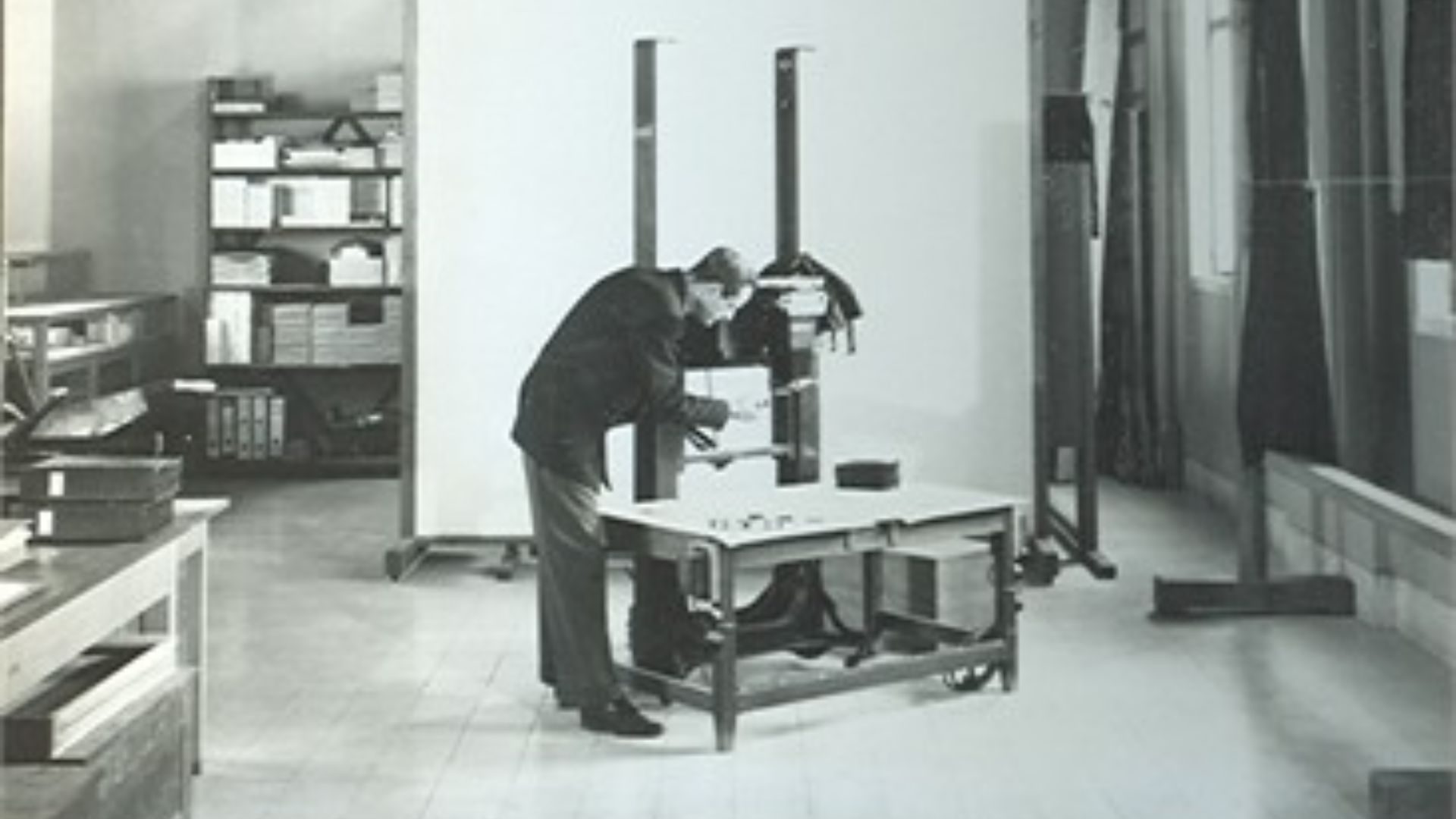 Najib Albina in the Photo Lab of the Palestine Archaeological Museum, Circa 1955-1960.
Other information

The IAA does not hold distinct copyright over PAM content, see the publishing of the Dead Sea Scrolls.