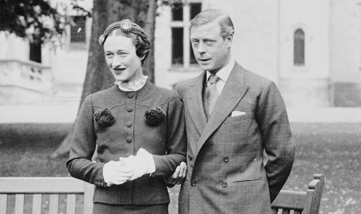 Duke and Duchess of Windsor Posing Outdoors