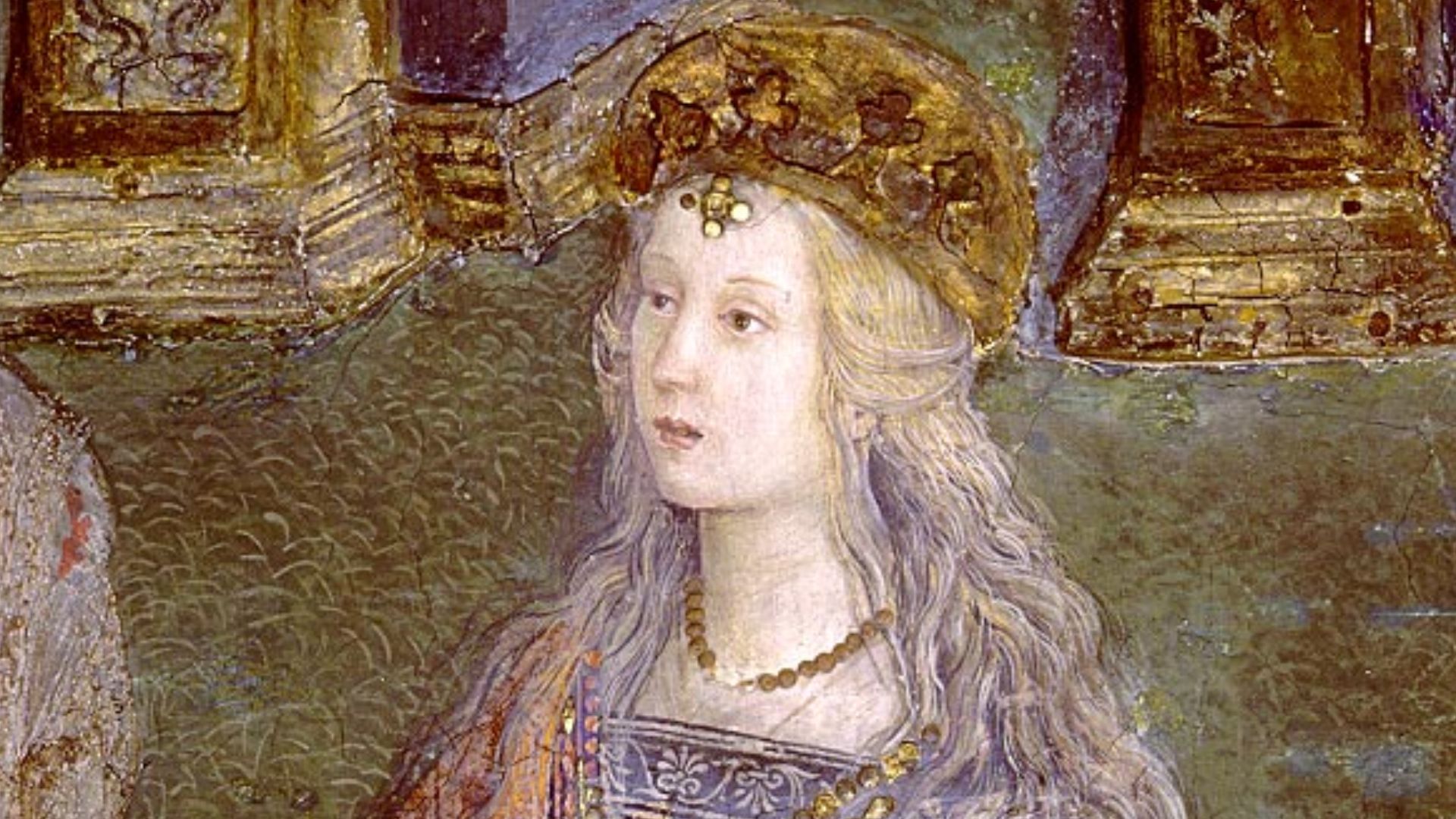 B. Pinturicchio, Lucrezia Borgia als Heilige Katharina