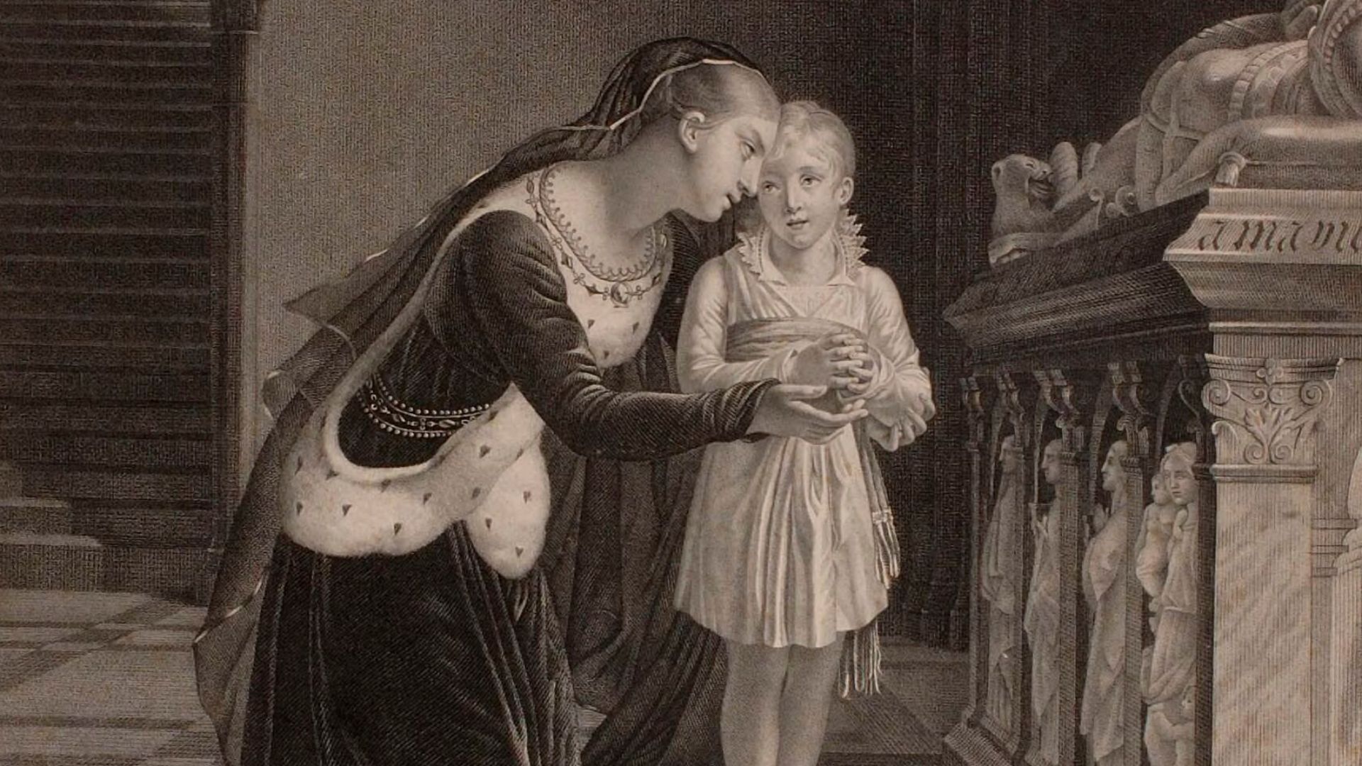 Sujet : Henri IV
Jeanne d'Albret
1e quart du 19e siècle
Appartient à l’ensemble documentaire : PrnS001

Langue : sans contenu linguistique