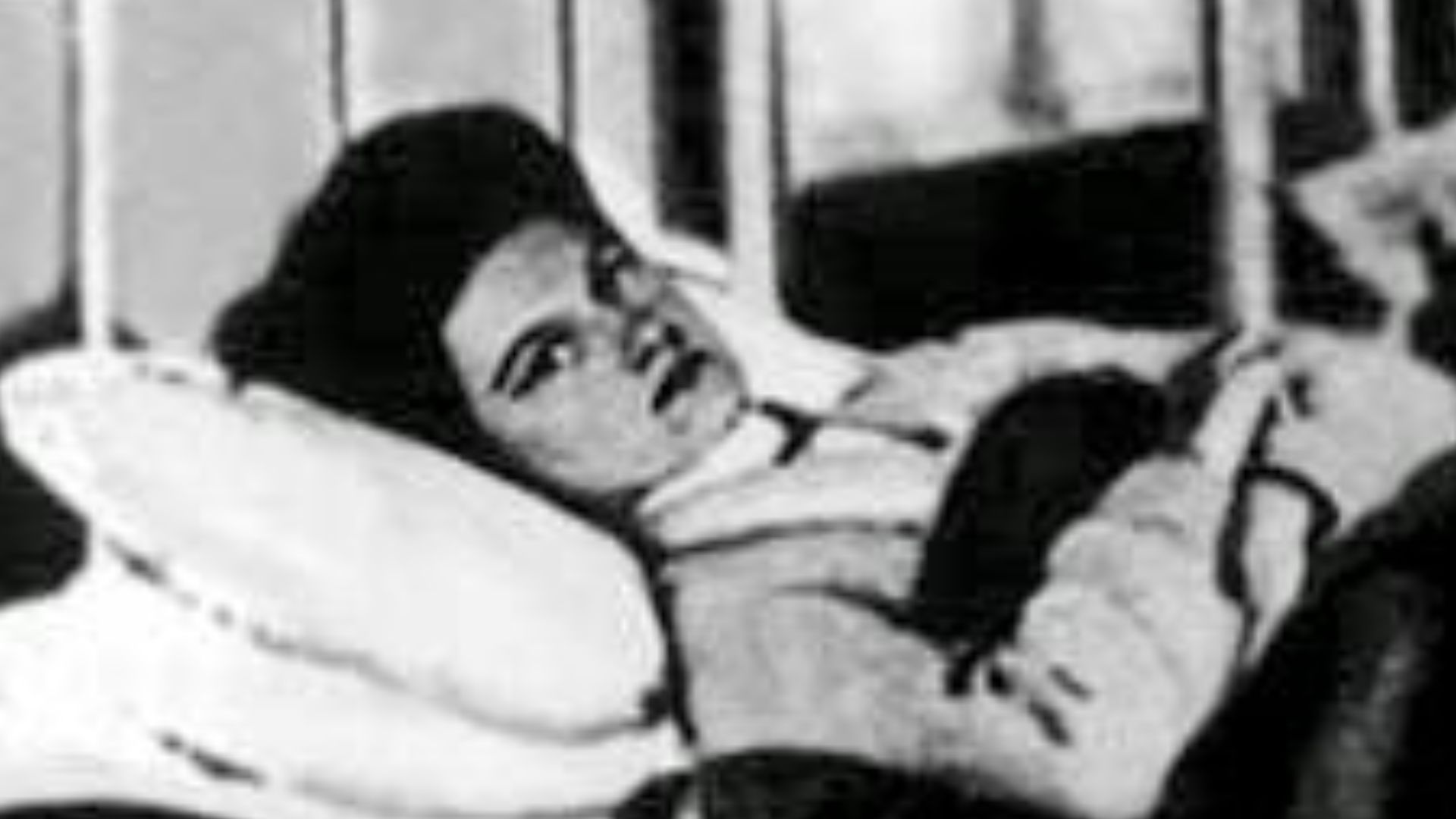 Mary Mallon in a hospital bed. She was forcibly quarantined as a carrier of typhoid fever in 1907 for three years and then again from 1915 until her death in 1938.  Image source: [1], where it is credited to the June 20, 1909 issue of The New York America