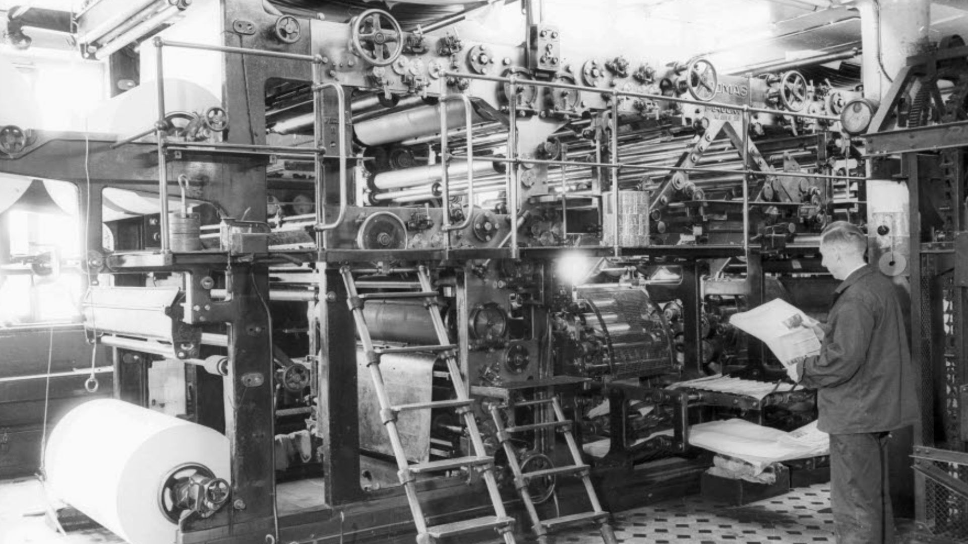 Druckmaschine.